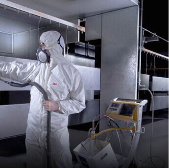 Powder coating equipment