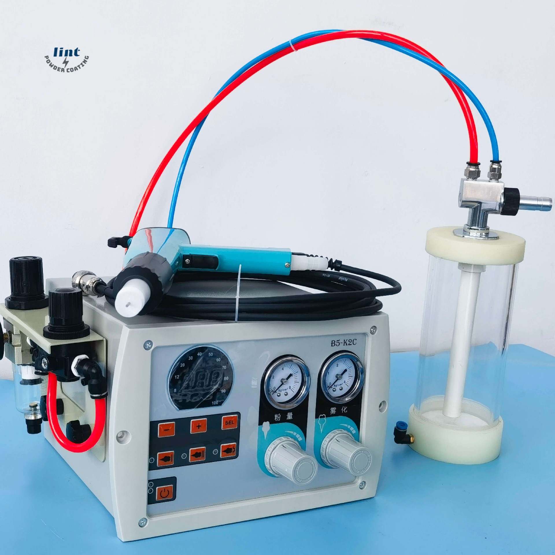 Portable Intelligent powder coating equipment for laboratory work