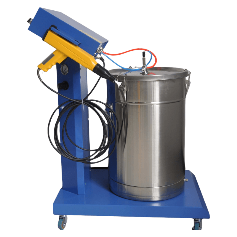 Digital display Fluidized bed Stainless steel Hopper powder coating system LT-888